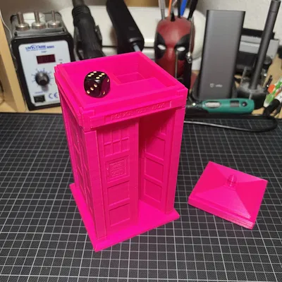 Tardis Dice Tower (2023 TARDIS)
