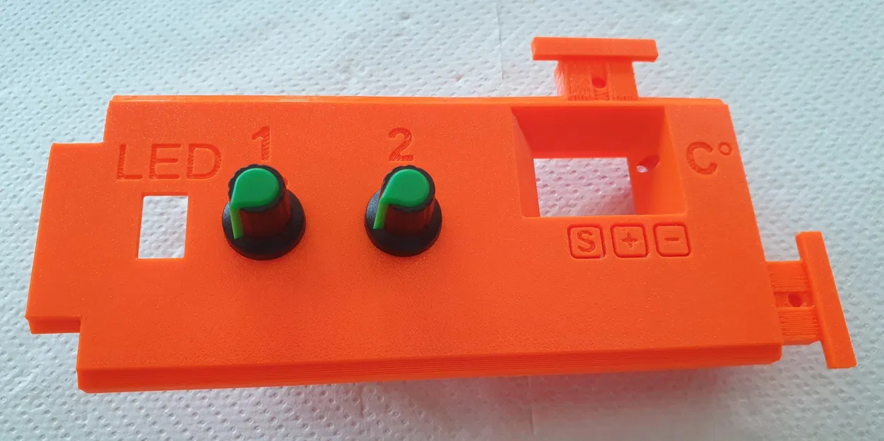 [Máy in -Box] Prusabox - Tấm phía trước bên phải được sửa đổi (bộ điều khiển 2 tốc độ) - Image 1