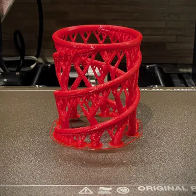 Nhà leo cây xoắn ốc hữu cơ