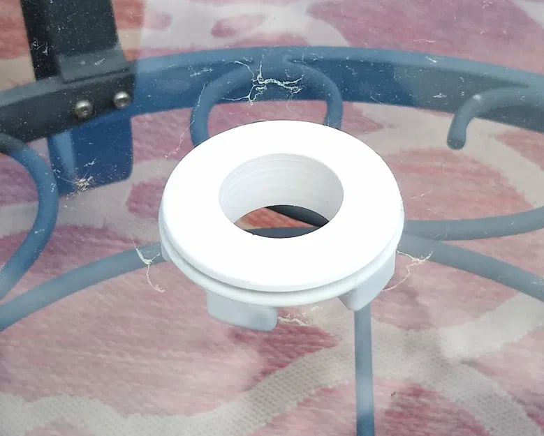 Chèn ô hiên cho bàn hiên thủy tinh (lỗ bàn 50mm, cực đường kính 32mm) - Image 2