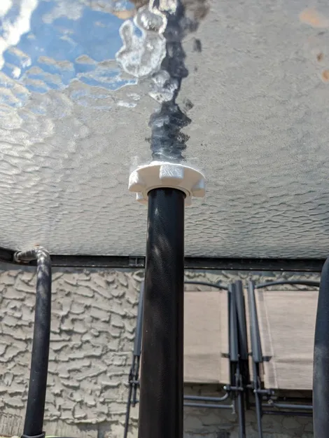 Chèn ô hiên cho bàn hiên thủy tinh (lỗ bàn 50mm, cực đường kính 38-40mm) - Image 3