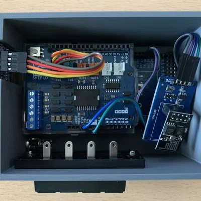 Kết nối nhanh Case lớn Arduino (cho DCC-EX)