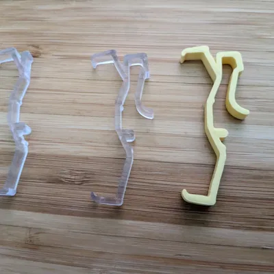 Hunter Douglas Woodmate Valence Clip 2-1/2 '' | 63,5mm - Trang trí mù cửa sổ Venice