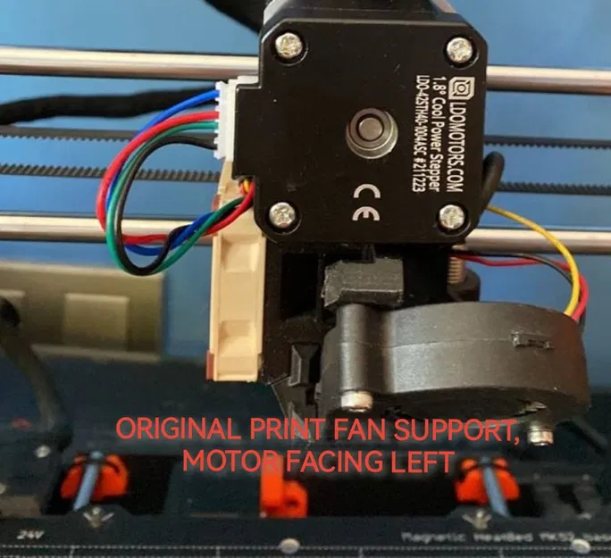 In hỗ trợ quạt có động cơ máy đùn LDO - Image 4