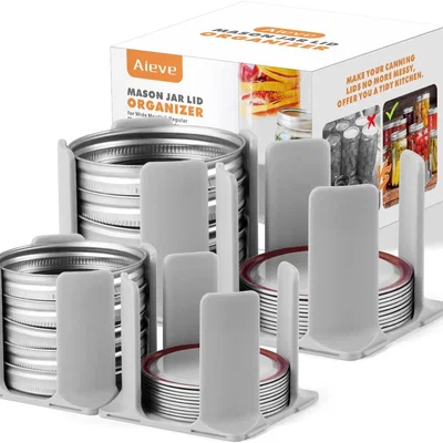 Bộ tổ chức nắp Mason Jar