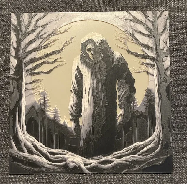 Grim Reaper - Bản in hueforge kép kép - Image 2