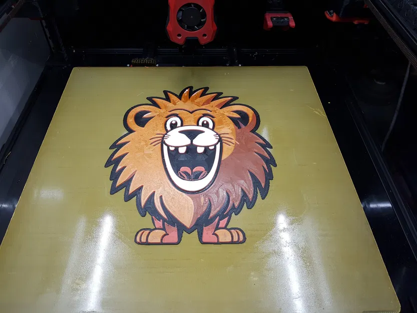 Hueforge: Sư tử hạnh phúc - Image 1