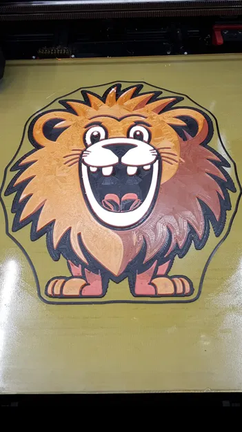 Hueforge: Sư tử hạnh phúc - Image 2