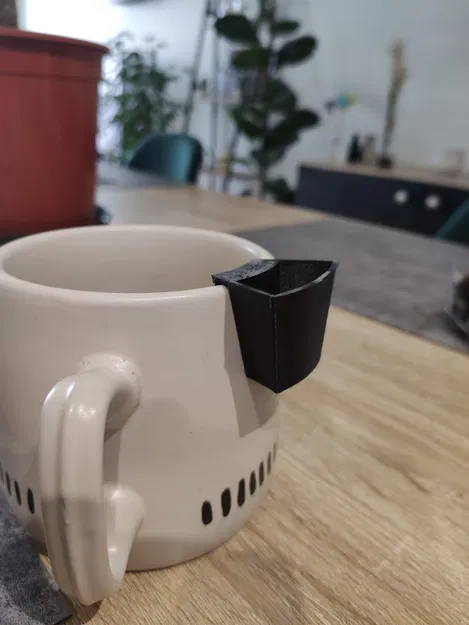 Giỏ chất thải túi trà (tương thích với hầu hết mọi cốc/ly) - Image 1