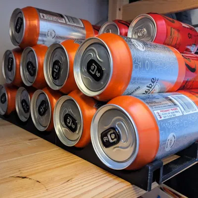 Lồng vào nhau mô -đun cola/bia/soda có thể đứng