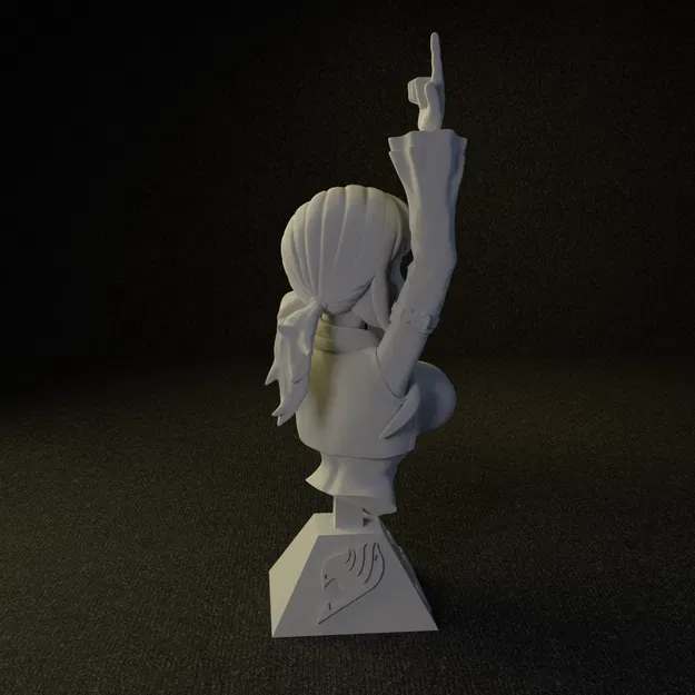 Bức tượng bán thân của Lucy Heartfilia từ Fairy Tail - Image 3