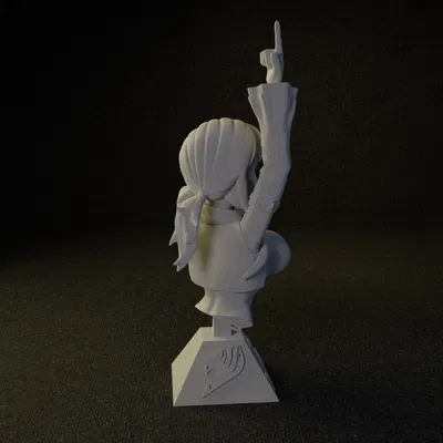 Bức tượng bán thân của Lucy Heartfilia từ Fairy Tail