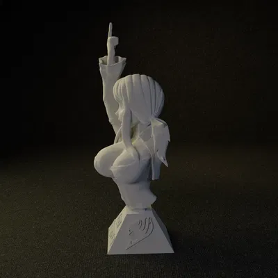 Bức tượng bán thân của Lucy Heartfilia từ Fairy Tail