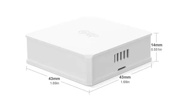 Simpel Sonoff SNZB-02 Zigbee Nhiệt độ và độ ẩm cảm biến tường - Image 2