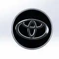 Mũ trung tâm bánh xe Toyota 62mm 62mm - Thumbnail 2