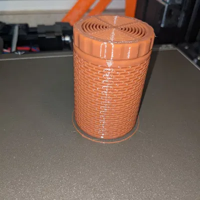 Hộp đựng ống silica dài 75mm