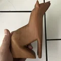 Bức tượng sói đơn giản - Thumbnail 1