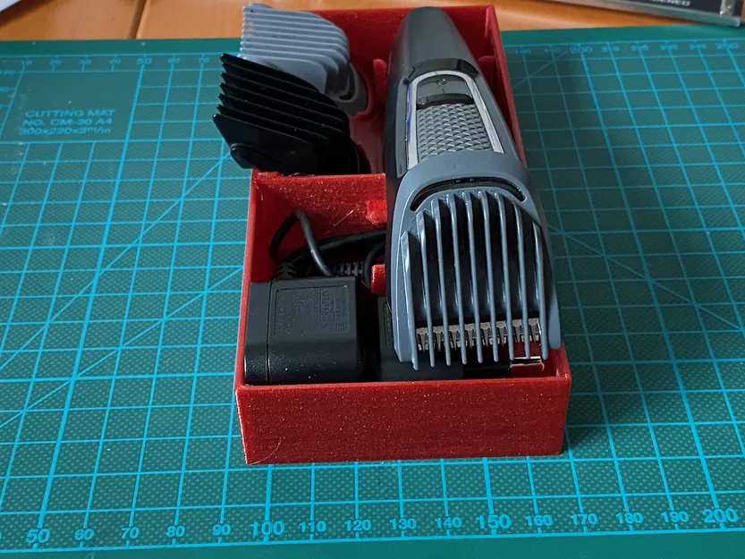 Hộp lưu trữ cho Philips MG3721 Dao cạo và phụ kiện - Image 2