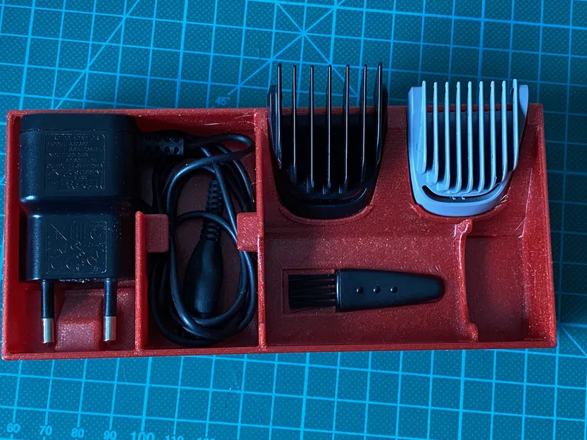 Hộp lưu trữ cho Philips MG3721 Dao cạo và phụ kiện - Image 3