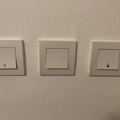 Công tắc tường bìa 87x87mm