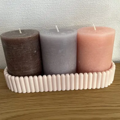 Người giữ nến cho ba ngọn nến 7cm