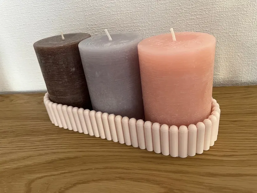 Người giữ nến cho ba ngọn nến 7cm - Image 3