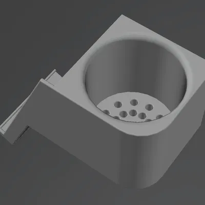 Cupholder có giá đỡ điện thoại