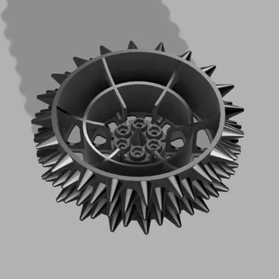 ROBOT WHEEL Đường kính 140mm (OD)