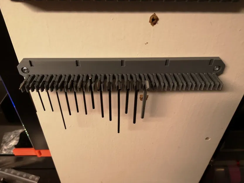 Giá đỡ gắn trên tường cho 20 phím Allen kích thước nhỏ, tua vít, v.v. - Image 1