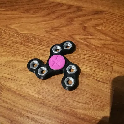 Six Nut Spinner (Tri Spinner Fidget)