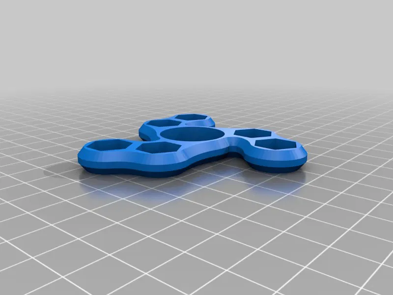 Six Nut Spinner (Tri Spinner Fidget) - Image 2