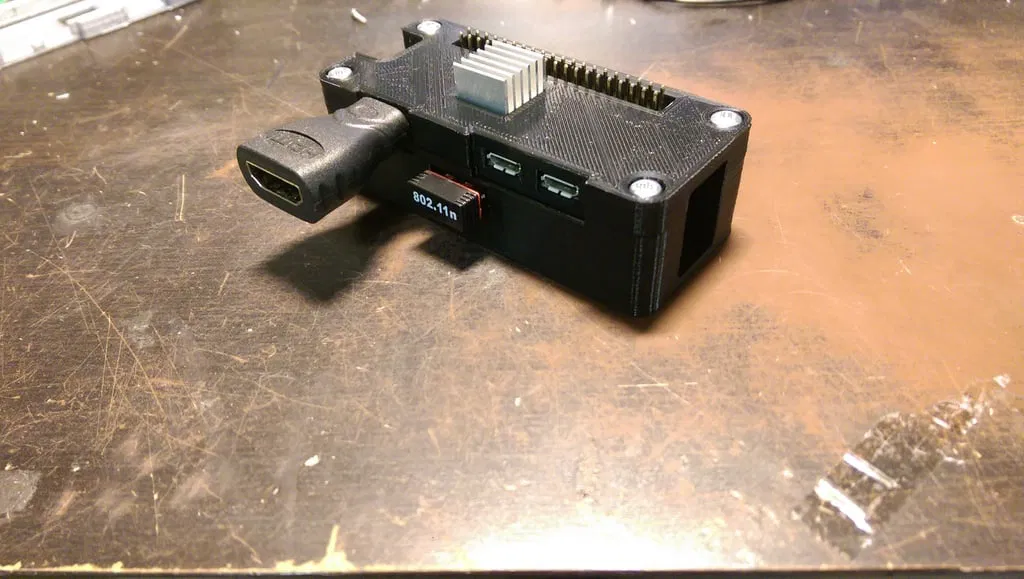 Nhà ở cho PI Zero với Makerspot Stackable USB-Hub - Image 1