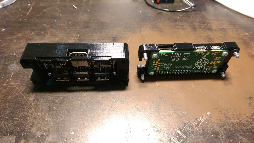 Nhà ở cho PI Zero với Makerspot Stackable USB-Hub - Image 7