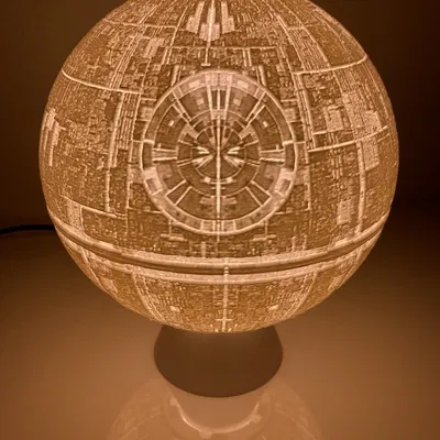 Đèn Ngôi sao chết - Giá đỡ tường cho bóng đèn E27