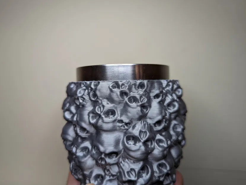 Mô hình Cúp thép 6 oz - 3 "cho các nhà thờ hex3d - Image 1