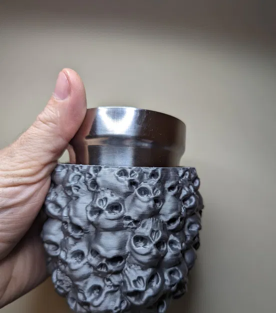 Mô hình Cúp thép 6 oz - 3 "cho các nhà thờ hex3d - Image 2