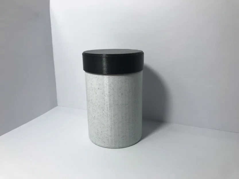 Container/bình 60 x 90mm với nắp ren - Image 2