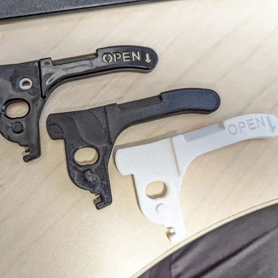 Camper Trailer Door Lever