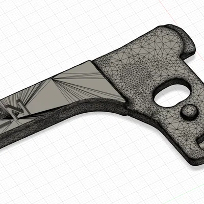 Camper Trailer Door Lever