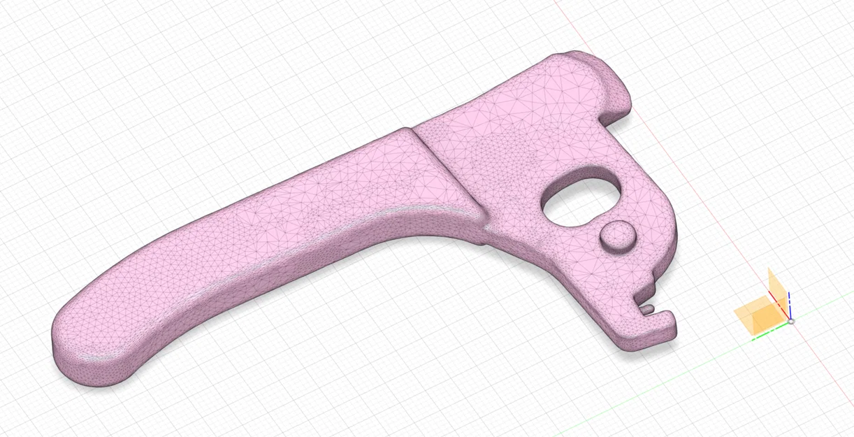 Camper Trailer Door Lever - Image 3