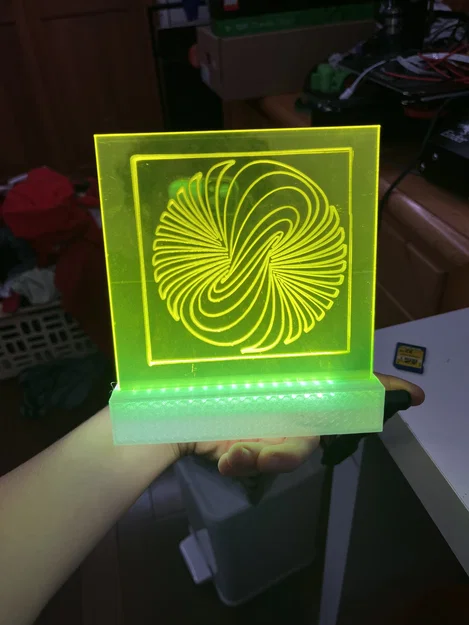 Người giữ đèn LED cho acrylic 6x6 - Image 1