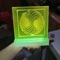 Người giữ đèn LED cho acrylic 6x6 - Thumbnail 1