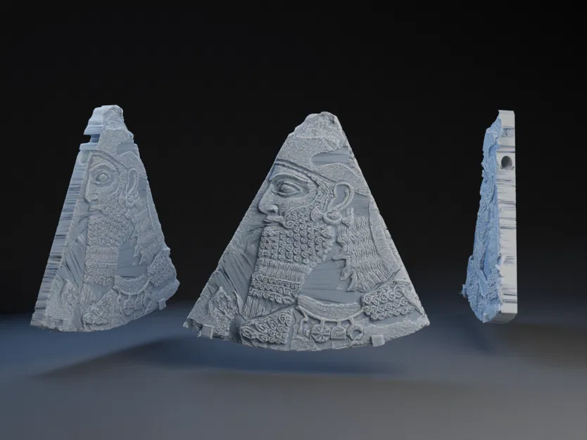 Mặt dây chuyền/bông tai của Assyria Shard - Image 1