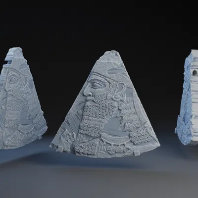 Mặt dây chuyền/bông tai của Assyria Shard