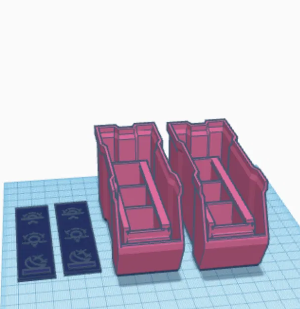 Có thể xếp chồng hộp thuốc hàng ngày với nắp - Image 1