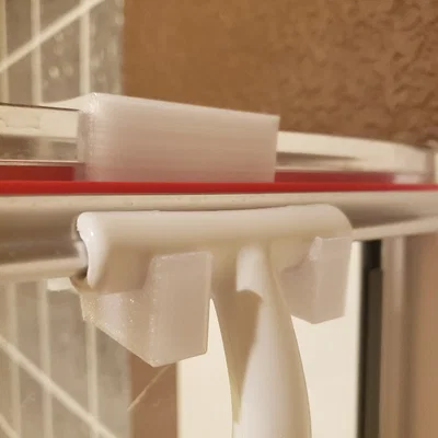 Người giữ móc squeegee bàn chải tắm