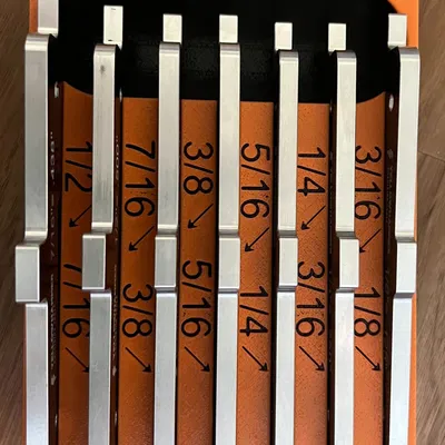 Gridfinity Yellowhammer Cài đặt thanh thiết lập