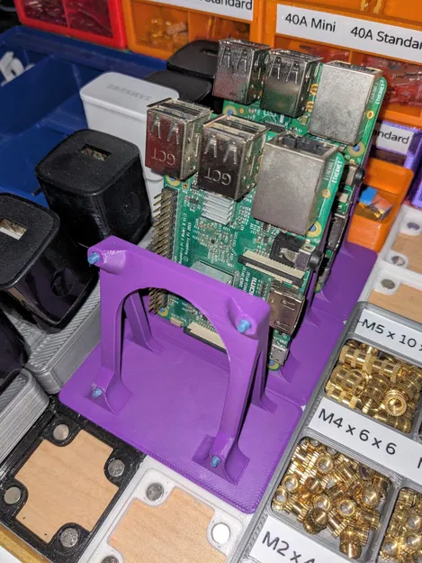 Chốt cho giá đỡ pi mâm xôi gridfinity - Image 1