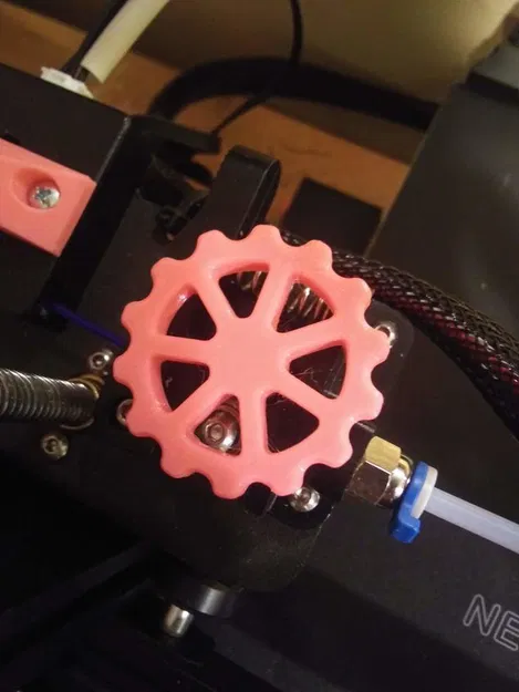 Núm đùn với lỗ đùn đầy - Image 1