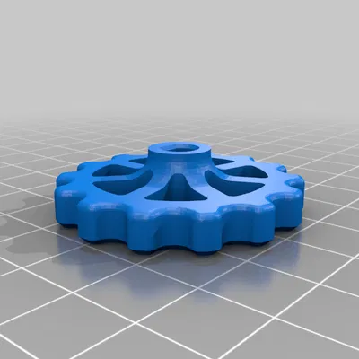 Núm đùn với lỗ đùn đầy